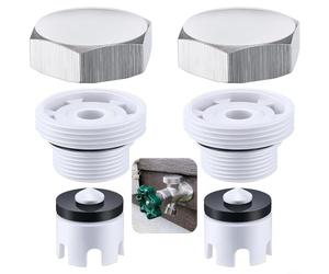 Kit de réparation de rupteur sous vide pour valve anti-siphon, kit de rechange en acier inoxydable pour robinet extérieur résistant au gel, réparation de fuites pour robinet de tuyau avec joint