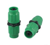 Kit de réparation de tuyau d'arrosage pour tuyaux extensibles, ensemble de raccords rapides avec adaptateurs de tuyau d'arrosage en ABS, pièces de réparation de tuyau flexible pour 7,6 m à 30,5 m (4