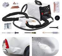 Kit de réparation des bosses de carrosserie - Appareil de débosselage/soudage par points - 3500 A - 3 kW - Prise UE 220 V - Câble de 1,5 m - Alimentation secteur - Noir
