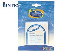 Kit de réparation - INTEX - WETSET - 6 patchs vinyle - pour matelas - pour liner piscine hors-sol