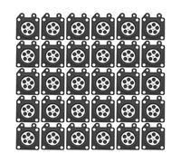 Kit de Réparation Membrane pour Zama Carburateur De Tronçonneuse 2500/3800/4500/5200/5800 30 Pièces Tampons À Membrane Accessoires