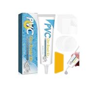 Kit de Réparation Piscine Rustine Piscines Reparation Spa Gonflable Reparation Liner Piscine Répare Colle PVC pour Bouées BACHE