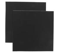 Kit de Réparation pour Bâche de Bassin 2 Pièces en Caoutchouc Butyle Noir | Auto-adhésif, Résistant aux UV L’usure, Imperméable, pour Bassins Extérieurs et Éléments D’eau
