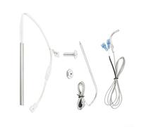 Kit de réparation pour barbecue à granulés Louisiana avec capteur de température RTD et allumeur 200 W - Sonde en acier inoxydable pour fumoirs de barbecue Country Series
