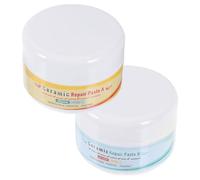 Kit de Réparation pour Carrelage Blanc, 1: 1 Pâte Époxy | Mélange de Deux Pâtes, Particules de Silice et Résine UV, Finition Brillante, pour Éviers Domestiques et Marbre