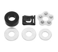 Kit de Réparation pour Chaise de Bureau à Vérin Pneumatique | Circlip, Rondelles et Butée, Pièces Plastique et Métal, pour Fauteuils Pivotants, Atelier ou Bureau