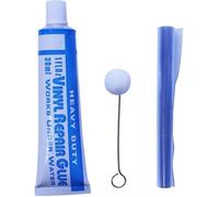 Kit de réparation pour liner de piscine - Linxor - Facile à utiliser - 30 ml de colle - 2 rustines transparentes