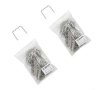 Kit de Réparation pour Pare-chocs pour en Plastique avec 1000 Agrafes de | Soudure pour en Acier Inoxydable 304, Pointes 0.6mm et 0.8mm pour Nylon PVC ABS, Accessoires pour Outil de Soudage