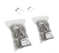 Kit de Réparation pour Pare-chocs pour en Plastique avec 1000 Agrafes de | Soudure pour en Acier Inoxydable 304, Pointes 0.6mm et 0.8mm pour Nylon PVC ABS, Accessoires pour Outil de Soudage