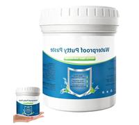 Kit de réparation pour plaques de plâtre - Enduit de rebouchage - Pour réparer les murs - Séchage rapide - 1 kg - Blanc