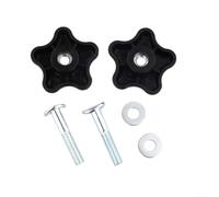 Kit de réparation pour poignée de tondeuse à gazon Toro 117-5976 avec boulons et rondelles pour recyclage pour modèles Timemaster Noir