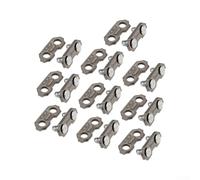 Kit de réparation pour tronçonneuse de jardin .404 10 paires pour jardin | 10 paires d'acier allié robuste, ajustement du pas .404, résistant à l'usure, réparation de jardin, finition noire