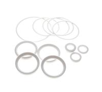 Kit de Réparation pour Vanne à Bille à Brides DN50 à 3 Voies en Acier Inoxydable