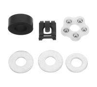 Kit de Réparation pour Vérin de Chaise de Bureau, Métal et Plastique | Circlip, Rondelles, Bague de Retenue, Entretoises et Roulement Axial, pour Sièges Pneumatiques