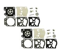 Kit de réparation/reconstruction de carburateur remplace Walbro K1-WTF pour STIHL FS240 FS360 FS410 FS460 MS231 MS251 carburateurs Walbro WTF (lot de 2)
