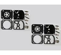Kit de réparation/reconstruction de carburateur remplace ZAMA RB-250 pour Stihl série 1137 ZAMA C1Q-100325B C1Q-100339A C1Q-100340A (lot de 2)