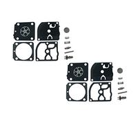 Kit de réparation/reconstruction de carburateur remplace ZAMA RB-99 pour Zama C1Q-S68 C1Q-S105 C1Q-S111 C1Q-S115 C1Q-S116 Stihl BG45 65 85 FH75 (lot de 2)