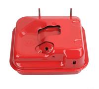 Kit de réservoir de carburant en métal compatible avec les moteurs Gx160 168f 170f pour motoculteur rotatif haute température résistant à la rouille Couleur rouge Style A Capacité 4,5 litres Pièces