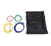 Kit de ressort à cintrer pour tubes en métal souple - Cintreuse manuelle à code couleur pour lignes de frein et tuyaux AC 1/4 3/8 1/2 5/8" (rouge, 1,2 m)