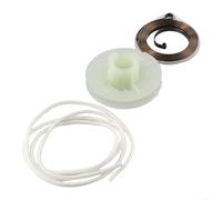Kit de ressort de démarrage et corde de traction pour tronçonneuse chinoise avec cordon de traction à ressort de démarrage et corde de recul Accessoire de rechange pour poulie de rotor Réparation