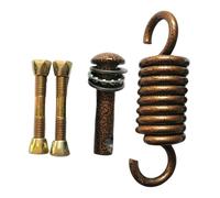 Kit de Ressort pour Œuf Suspendu Ressort en Acier Inoxydable Haute | Crochets de Balançoire avec Boulon pour Plafond Intérieur Balcon Porche Garage