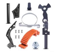Kit de ressorts de frein pour chaîne de tronçonneuse 350 357 450 455 465 avec jeu complet de composants y compris bande de frein et leviers
