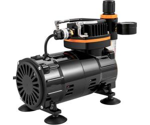 Kit de retouche aérographe professionnel à double pistolet, avec alimentation par gravité, système de compresseur, idéal pour l'art, la manucure, la décoration de biscuits, les tatouages, le maquillag