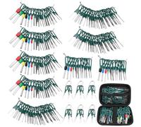 Kit de retrait de broches de terminal en acier inoxydable 172 pièces avec poignée ergonomique et étui de rangement étanche pour un usage quotidien