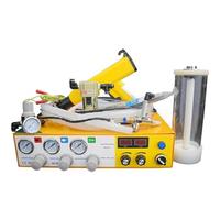 Kit de revêtement en poudre avec interrupteur à pied et affichage numérique, outil de pulvérisation pour revêtement électrostatique en poudre, système complet pour usage domestique et professionnel
