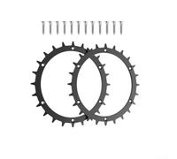 Kit de roue en plastique antidérapant pour tondeuse Indego avec crampons de 170 mm, accessoires de rechange de pneu à traction améliorée, compatible avec XS300 S500 S+500