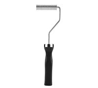 Kit de Rouleau de Fibre de Verre, Poign¨¦e D'ABS de Rouleau de Stratification de Bulle de Fibre de Verre D'alliage D'aluminium pour le Travail de R¨¦sine de GRP FRP(Diam¨¨tre du rouleau 21 * 75mm)