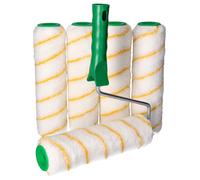 Kit de rouleaux pour peinture murale et de façade, avec support en polyacryl, 25 cm