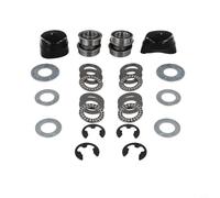 Kit de roulement de bague de roue avant pour tondeuse à gazon autoportée 9040H 532009040 532124959 M123811, pièces de rechange en métal avec couvercles, joints, 26 pièces
