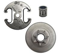 Kit de roulement de tambour d'embrayage .325 7T compatible avec les pièces de tronçonneuse Husqvarna 455 460 537291702