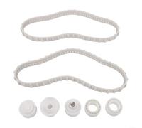 Kit de roulement d'entraînement et de piste pour nettoyeur de piscine Hayward, comprend une courroie RCX23002 et des roulements RCX26000/RCX26001/RCX26002/RCX26005, compatible avec TigerShark