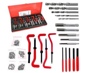 Kit de rparation de filets avec mches dans un coffret mtallique M5-M12 (131 pcs) sk2020