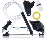 Rosfix Set Kit de Sablage Hydraulique - Buse Céramique, Tuyau, Lunettes | 160 Bar, 10 l/min, 60°C | compatible avec nettoyeur haute pression Kärcher K2-K7