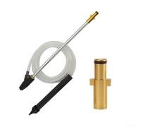 Kit de sablage pour nettoyeur haute pression Karcher | Ensemble de buses de nettoyeur haute pression avec 8 embouts | Tige de sablage et accessoires de connecteur pour enlever la peinture de la