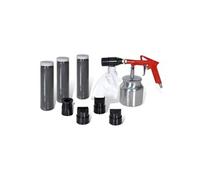 Kit de sableuse à air 3 bouteilles de sable et 4 buses incluses