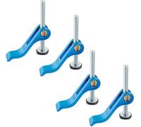 Kit de serrage pour arbres à cames en aluminium, 5/16"-18, 4 pièces, pour l'usinage du bois