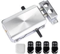 Kit de serrure de porte intelligente Tuya / SmartLife Serrure électronique sans vec télécommande Système de contrôle d'accès sans fil intelligent et antivol pour maison, hôtel et appartement
