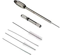 Kit de service pour aérographe, comprenant des outils de nettoyage