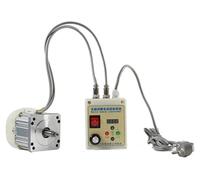 Kit de servomoteur sans balais - Servomoteur CNC L85 avec contrôleur - 1100 W, 220 V - Aimant permanent - Contrôle de vitesse réglable -de haute précision pour CNC et automatisation - Ivoire