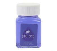 Kit de solution d'étalonnage du pH - 4,00/7,00/10,01 pH tampon 50 ml chacun avec solution de stockage d'électrode ORP222mv, précision ± 0,01pH, code couleur, étanche, pour pH mètre hydroponique