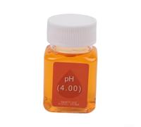 Kit de solution tampon PH de qualité laboratoire 50 ml 4.0 7.0 10.0 avec liquide de protection d'électrode ORP pour un étalonnage précis des compteurs (4.0)