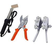 Kit de soudage courroies rondes en PU, compatible avec les courroies trapézoïdales, les tubes en PU, les bandes et les courroies dentraînement en plastique.