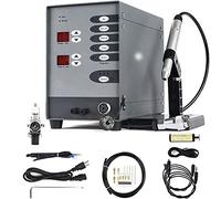 Kit de soudage par Points Bijoux 100 W, soudeuse Automatique CNC à impulsions Argon 50-600 A Or, Cobalt, Chrome, alliages et Acier Inoxydable