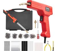 Kit de soudure plastique Pistolet et fer à souder plastique 100 W 1 000 agrafes et 60 tiges
