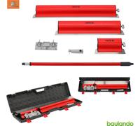 Kit de spatules de 250, 600 et 800 mm avec manche télescopique et mallette