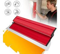 Kit de spatules pour plâtrerie sèche - Spatule à lissage - Outil pour l'application d'enduit - Manche en forme de Z - Lame flexible - Pour la finition
